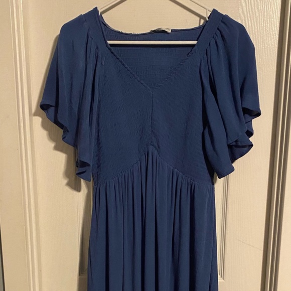 Baltic Born Felicity Smocked Dress in Blue Size Large - Picture 6 of 7